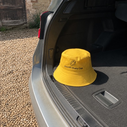 Branded bucket hats with logo