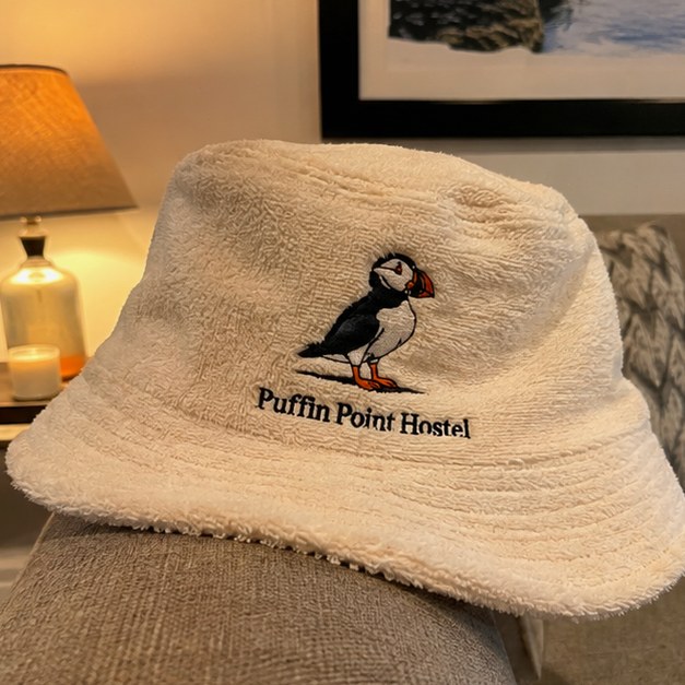 Bucket hats with logo — customer photo