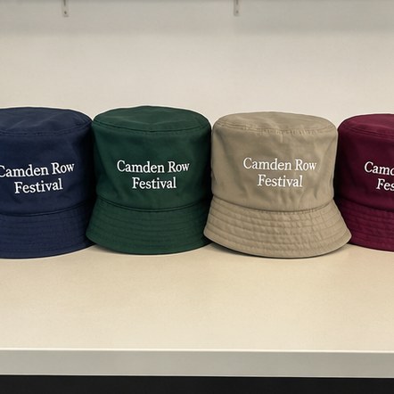 Customized bucket hats for festivals and live events